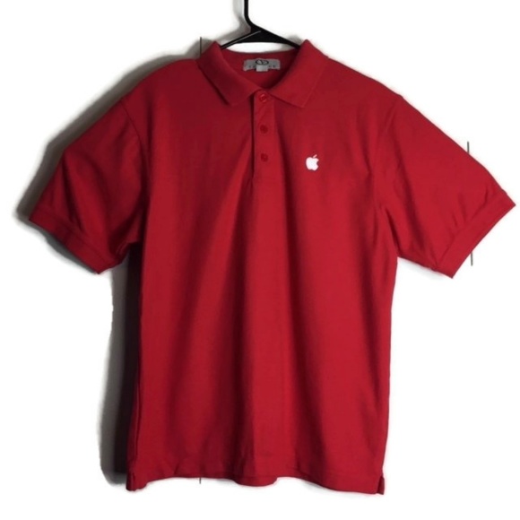 Vantage Other - Apple Computers Logo Vantage Golf Polo Shirt Tech